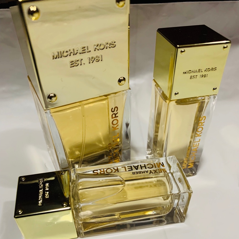 Michael Kors Sexy Amber Spray And Coffret 3pc Set